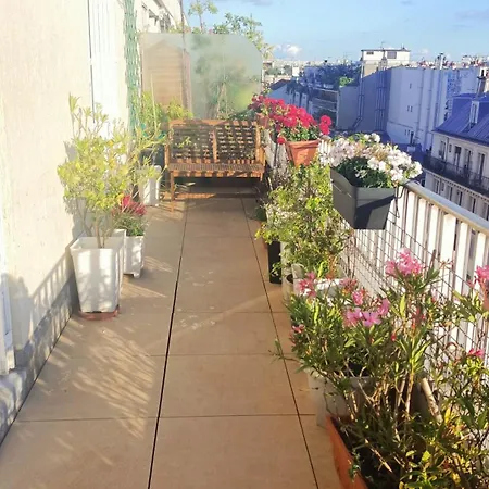 Floor & Terrace With View Apartment Paris